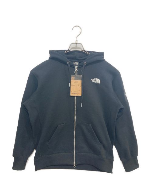 THE NORTH FACE（ザ ノース フェイス）THE NORTH FACE (ザ ノース フェイス) スクエアロゴジップパーカ ブラック サイズ:Mの古着・服飾アイテム