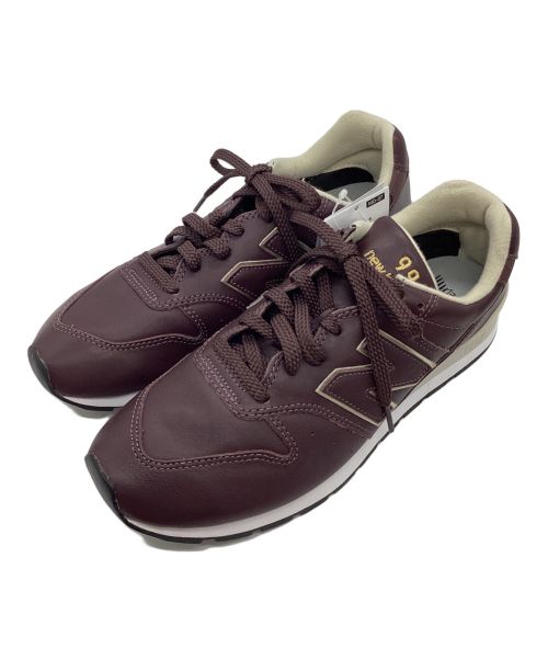 NEW BALANCE（ニューバランス）NEW BALANCE (ニューバランス) スニーカー ボルドー サイズ:28 未使用品の古着・服飾アイテム