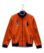 POLO RALPH LAURENポロ・ラルフローレン）の古着「トラックジャケット/Nederland 16」｜オレンジ