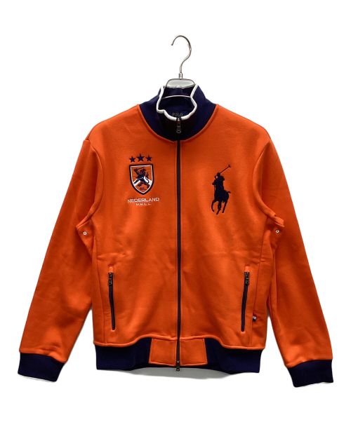 POLO RALPH LAUREN（ポロ・ラルフローレン）POLO RALPH LAUREN (ポロ・ラルフローレン) トラックジャケット/Nederland 16 オレンジ サイズ:Lの古着・服飾アイテム