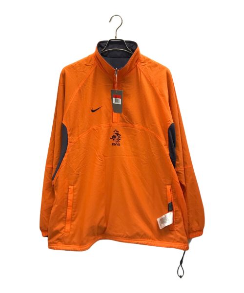 NIKE（ナイキ）NIKE (ナイキ) ハーフジップリバーシブルプルオーバー オレンジ サイズ:Lの古着・服飾アイテム