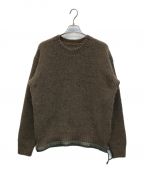 sacaiサカイ）の古着「Mohair Knit Pullover」｜ブラウン