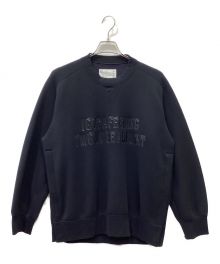 sacai（サカイ）の古着「SPONGE SWEAT PULLOVER」｜ブラック