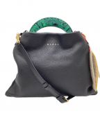 MARNIマルニ）の古着「VENICE HOBO SMALL」｜ブラック