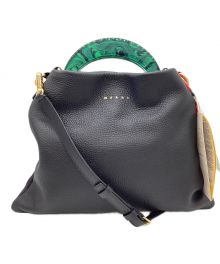 MARNI（マルニ）の古着「VENICE HOBO SMALL」｜ブラック