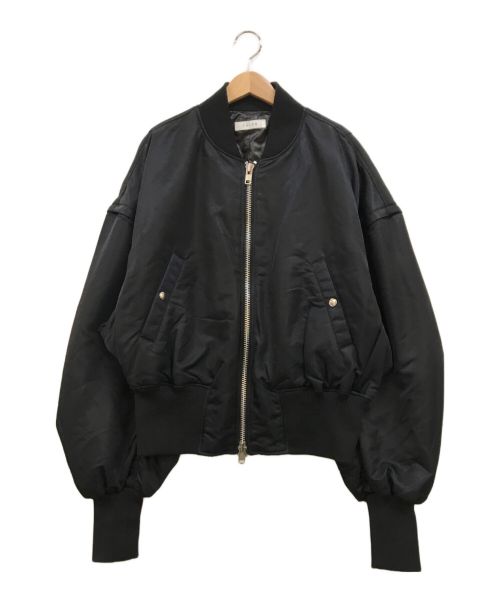 CALUX（キャラクス）CALUX (キャラクス) SHORT BOMBER JACKET ブラック サイズ:Fの古着・服飾アイテム