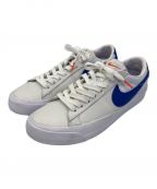 NIKE SBナイキエスビー）の古着「Zoom Blazer Low PRO GT ISO」｜ホワイト×ブルー