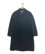 Yves Saint Laurentイヴサンローラン）の古着「ステンカラーコート」｜ブラック