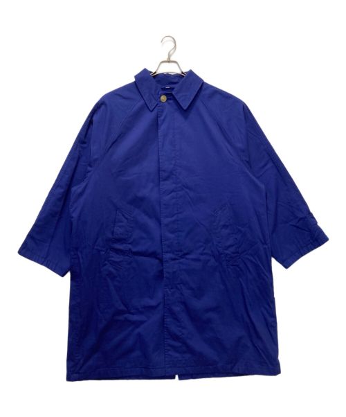 DANTON（ダントン）DANTON (ダントン) 無双バルカラーコート ブルー サイズ:42の古着・服飾アイテム