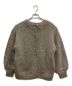 AMERI（アメリ）の古着「2WAY MOHAIR SHAGGY KNIT」｜グレージュ