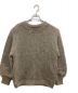 AMERI (アメリ) 2WAY MOHAIR SHAGGY KNIT グレージュ サイズ:FREE：11000円