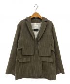 Ameriアメリ）の古着「CONVERTIBLE HERRINGBONE JACKET」｜グレー