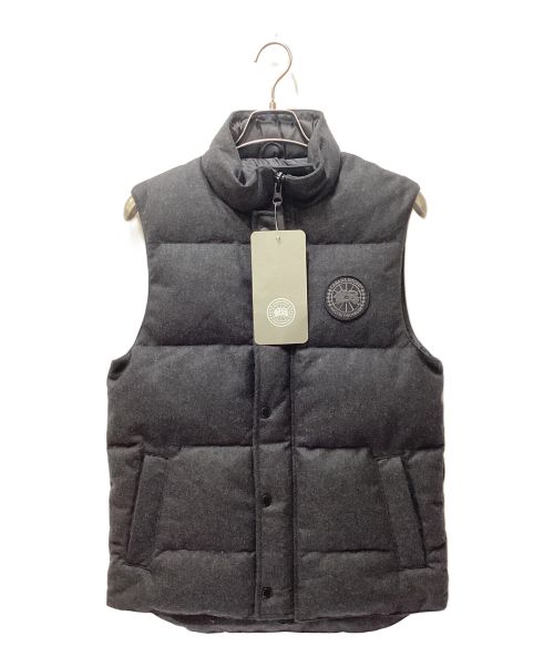 CANADA GOOSE（カナダグース）CANADA GOOSE (カナダグース) GARSON VEST/ガーソンダウンベスト グレー サイズ:XSの古着・服飾アイテム