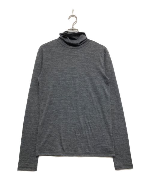 JIL SANDER+（ジルサンダープラス）JIL SANDER+ (ジルサンダープラス) タートルネックカットソー グレー サイズ:Lの古着・服飾アイテム