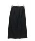 beautiful people (ビューティフルピープル) selvedgelogo doeskin slit tight skirt ブラック サイズ:SIZE 36：9800円