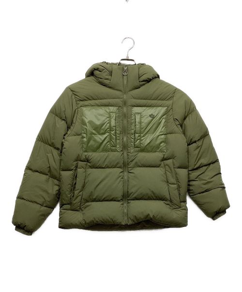 adidas（アディダス）adidas (アディダス) DOWN REGEN PUFF JACKET カーキ サイズ:Sの古着・服飾アイテム