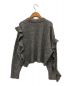 3.1 phillip lim (スリーワンフィリップリム) LOFTY RUFFLED SWEATER グレー サイズ:XS：7000円