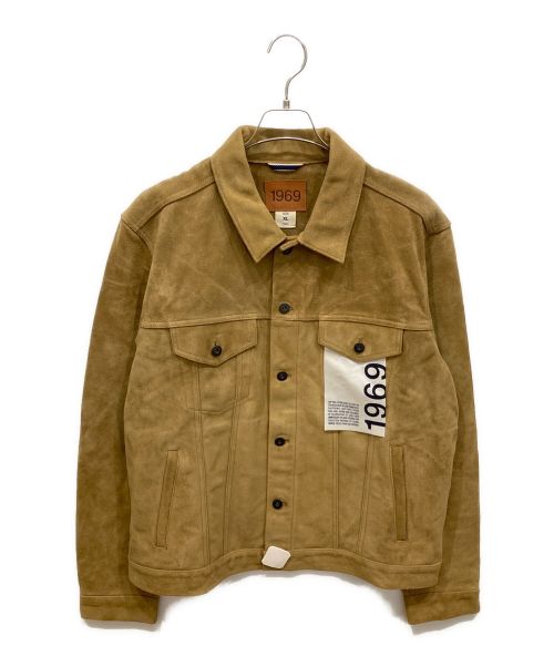 GAP（ギャップ）GAP (ギャップ) ウエスタンスエードジャケット ブラウン サイズ:SIZE XLの古着・服飾アイテム