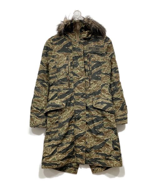 Hysteric Glamour（ヒステリックグラマー）Hysteric Glamour (ヒステリックグラマー) モッズコート グリーン サイズ:FREEの古着・服飾アイテム