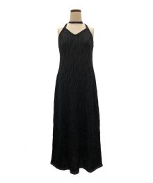 MURRAL（ミューラル）の古着「Frost knit camisole dress」｜ブラック