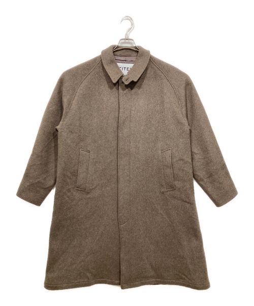 CITEN（シテン）CITEN (シテン) ウール バルカラーコート ブラウン サイズ:SIZE Lの古着・服飾アイテム