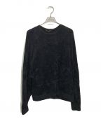 GOOD GRIEF!グッドグリーフ）の古着「Mole Yarn Knit Tops」｜ネイビー