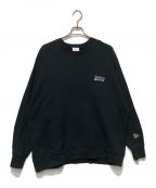 FreshServiceフレッシュサービス）の古着「VIBTEX CREW NECK SWEAT」｜ブラック