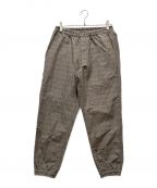 KOLORカラー）の古着「T/W トロピカル 1 TUCK TROUSERS」｜ブラウン