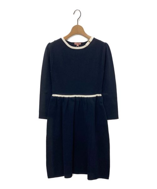 TOCCA（トッカ）TOCCA (トッカ) CHOU CREAM KNITDRESS ネイビー サイズ:Mの古着・服飾アイテム