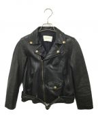 beautiful peopleビューティフルピープル）の古着「vintage leather riders jacket」｜ブラック