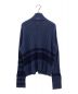 JOICEADDED (ジョイスアディッド) Cotton Knit Sweater ネイビー サイズ:-：9800円