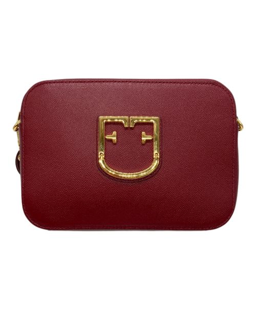 FURLA（フルラ）FURLA (フルラ) BRAVA MINI CROSSBODY レッドの古着・服飾アイテム