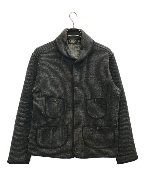 RRL（ダブルアールエル）RRL (ダブルアールエル) ブラウンズビーチ ショールカラー ジャケット ブラック サイズ:Mの古着・服飾アイテム