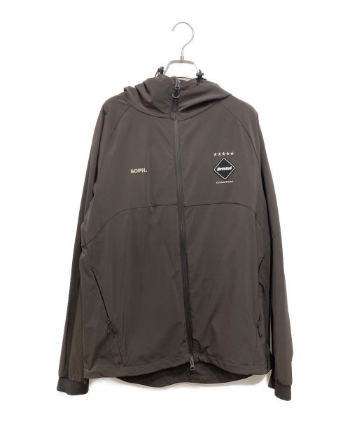 F.C.R.B.（エフシーアールビー）F.C.R.B. (エフシーアールビー) 4WAY STRETCH VENTILATION ANTHEM JACKET ブラウン サイズ:Mの古着・服飾アイテム