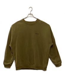 Liberaiders（リベレイダース）の古着「COTTON FLEECE QUILTED CREWNECK II」｜オリーブ