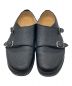 STOCK NO. (ストックナンバー) DOUBLE MONK STRAP SHOES ブラック サイズ:25：11000円