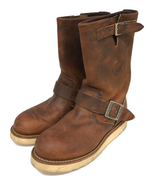 RED WING（レッドウィング）RED WING (レッドウィング) エンジニアブーツ ブラウン サイズ:USA 5Dの古着・服飾アイテム