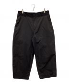 Porter Classicポータークラシック）の古着「WEATHER WIDE PANTS Porter Classic」｜ブラック