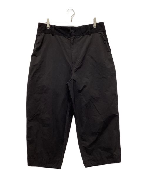 Porter Classic（ポータークラシック）Porter Classic (ポータークラシック) WEATHER WIDE PANTS Porter Classic ブラック サイズ:Lの古着・服飾アイテム