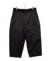 Porter Classic（ポータークラシック）の古着「WEATHER WIDE PANTS Porter Classic」｜ブラック