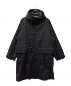 ATONエイトン）の古着「High Streach Nylon Rain Parka」｜ブラック