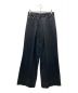 JOHN LAWRENCE SULLIVAN（ジョンローレンスサリバン）の古着「Rigid Denim Wide Pants」｜ブラック