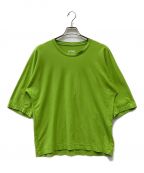 HOMME PLISSE ISSEY MIYAKEオムプリッセ イッセイ ミヤケ）の古着「Tシャツ」｜黄緑