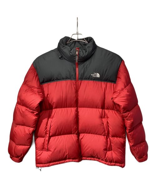 THE NORTH FACE（ザ ノース フェイス）THE NORTH FACE (ザ ノース フェイス) ヌプシジャケット レッド×グレー サイズ:XLの古着・服飾アイテム