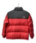 THE NORTH FACE (ザ ノース フェイス) ヌプシジャケット レッド×グレー サイズ:XL：16800円