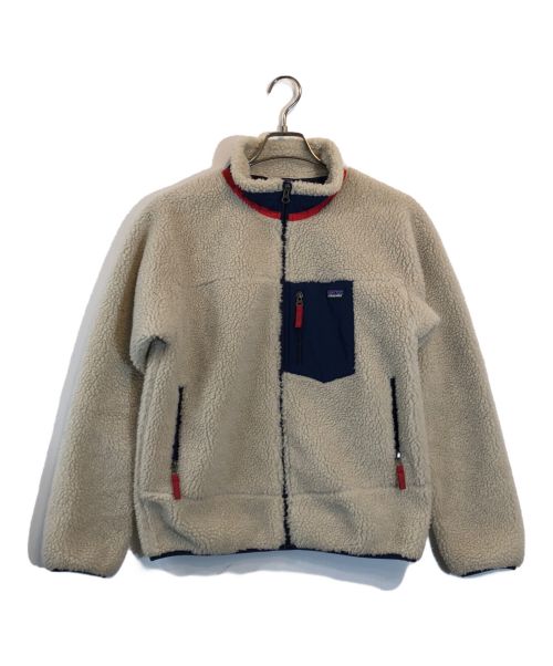 Patagonia（パタゴニア）Patagonia (パタゴニア) キッズレトロXジャケット アイボリー サイズ:SIZE XXL(16-18)の古着・服飾アイテム