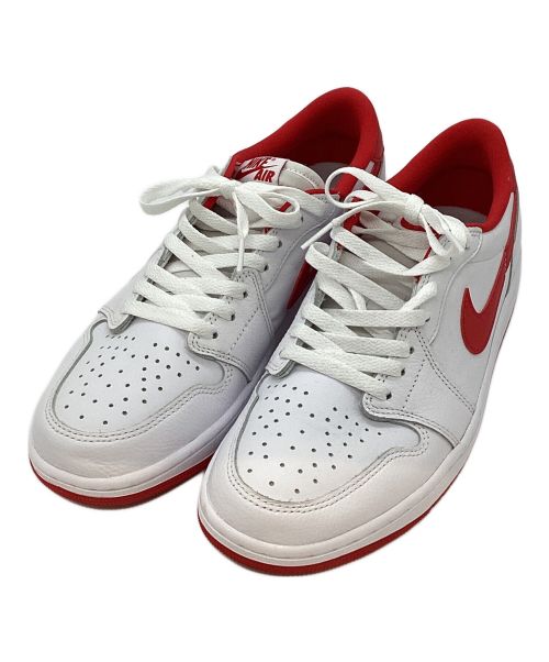 NIKE（ナイキ）NIKE (ナイキ) AIR JORDAN1 RETRO LOW OG レッド サイズ:28の古着・服飾アイテム