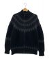 BATONER（バトナ―）の古着「MOHAIR NORDIC DRIVERS KNIT」｜ブラック