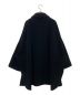 BLACK by moussy (ブラックバイマウジー) big silhouette wool coat ブラック サイズ:FREE：13000円