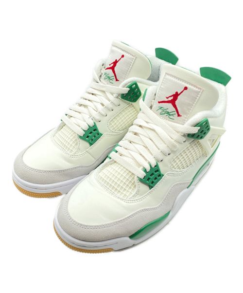 NIKE SB（ナイキエスビー）NIKE SB (ナイキエスビー) AIR JORDAN 4 RETRO SP SAIL/WHITE-PINE GREE サイズ:26cm (US 8)の古着・服飾アイテム